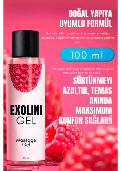 Ahududu Aromalı Anal Uyumlu Jel 100 ml | Tatlı Dokunuşla Yumuşak ve Akıcı Bir Deneyim fiyatları