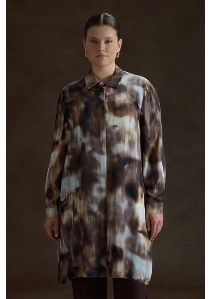 Desenli Viscon Tunik