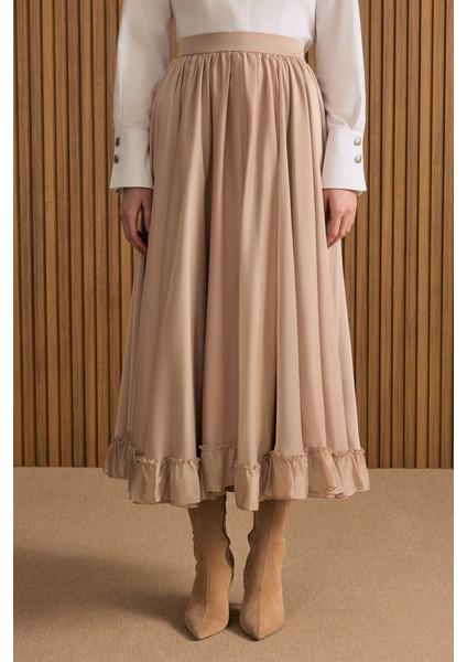 Fırfırlı Şifon Etek fiyatları