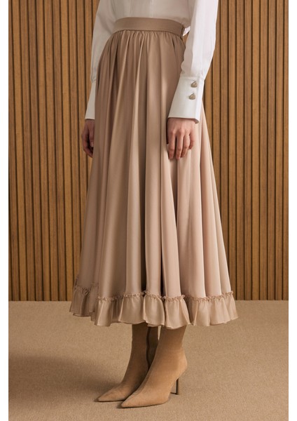 Fırfırlı Şifon Etek fırsatları