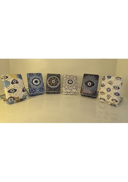 12 Adet Büyüteçli Dikdörtgen Cep Aynası