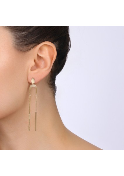 Tasarım Altın Küpe - 14K modelleri