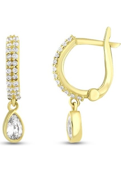 Tasarım Altın Küpe - 14K