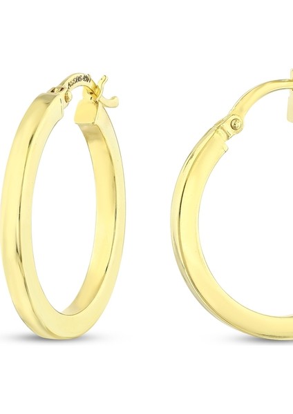 Altın Halka Küpe - 14K fiyatları