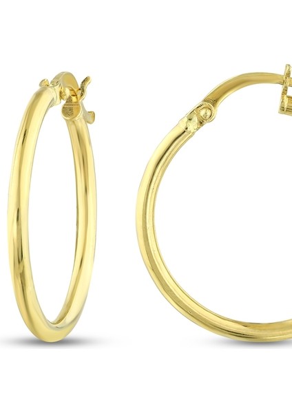 Altın Halka Küpe - 14K fiyatları