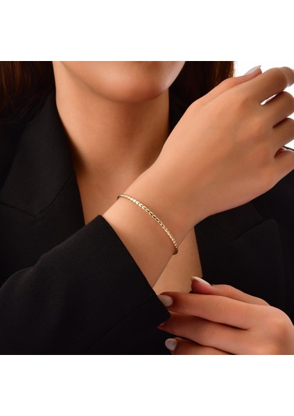 Tasarım Altın Kelepçe - 14K modelleri