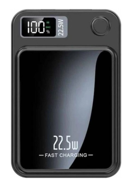 Taşınabilir Şarj Magsafe Powerbank 10.000 Mah Hızlı Şarj LED Göstergeli Kablosuz indirimleri