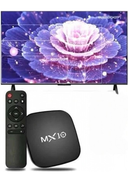 2.4g Wifi Tv Box Medya Oynatıcı Tv Uyumlu Mx Box Kutusu Android Tv
