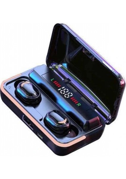 Bluetooth Kulaklık Dijital Şarj Göstergeli Powerbankli Bass Özellikli Kablosuz Kulakiçi 5.1 Mikrofonlu indirimleri