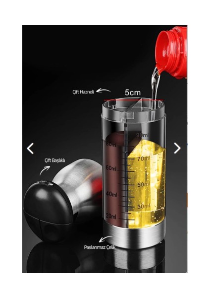 Çift Ölçekli Yağ ve Sirke Sprey Şişesi fiyatları