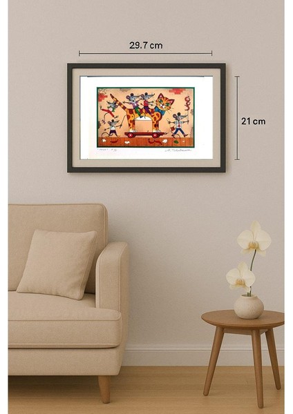 Maya Tcholakova 29X21CM Orijinal Karikatür Tablo fiyatları