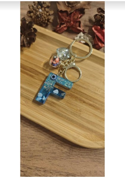 Nazar Boncuklu Deniz Kabuklu Anahtarlık