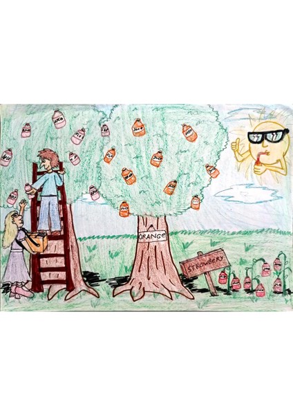 Jovana Sretenovic 29X21CM Orijinal Karikatür Tablo modelleri