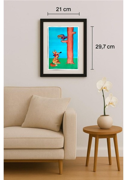 Ramin Rezaie 29X21CM Orijinal Karikatür Tablo fiyatları