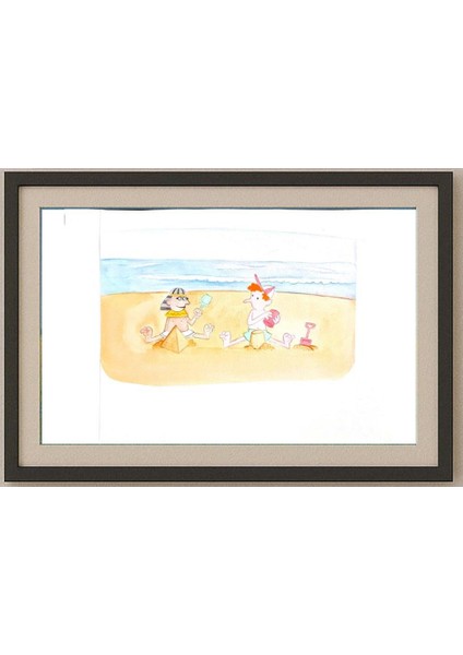 Dieter Bevers 29X21CM Orijinal Karikatür Tablo