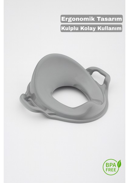 2'li Tuvalet Eğitim Seti - Basamaklı Çocuk Taburesi ve Kulplu Klozet Adaptörü modelleri