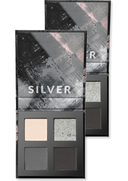 Ultra Colour Göz Farı Paleti - Silver Ikili Set