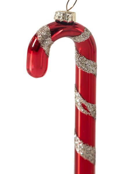 Candy Cane Ağaç Süsü Kırmızı 12 cm modelleri