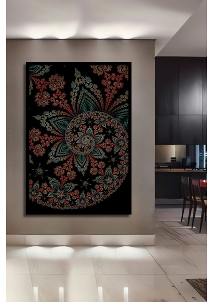 Geometrik Desenli Bohem Sanat Ahşap Dekoratif Tablo Dikdörtgen Tablo fiyatları