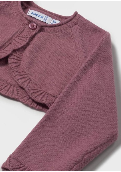 Kız Bebek Örme Hırka Rosado 308