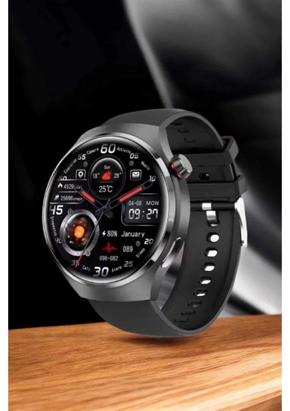 Akıllı Saat Nabız Sensörlü Bildirim Görebilen Spor Modları Gps Takibi fırsatları