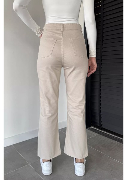 Kadın Yüksek Bel Gabardin Pantolon P-00019044 modelleri