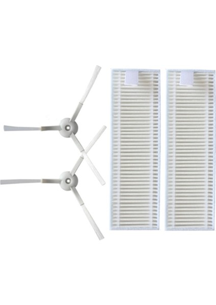 Xiaomi Essential Mjstg1 Vacuum Mop Uyumlu 2 Adet Yan Fırça+2 Adet Hepa Filtre