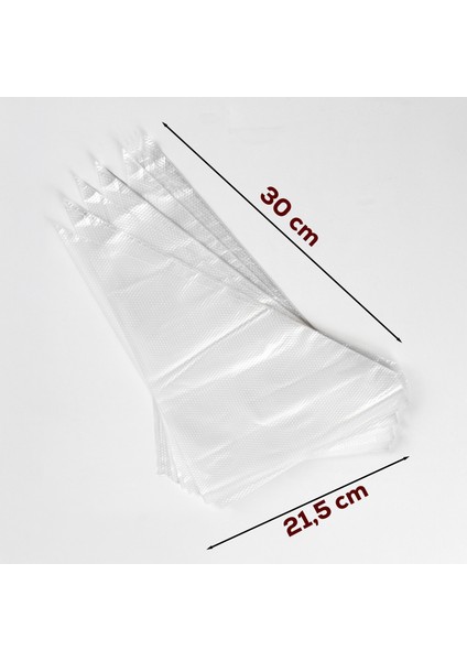 PBT-164 Krema Kek Pasta Süsleme Kullan At Krem Şanti Sıkma Torbası Pastacılık Malzemeleri 50 Adet