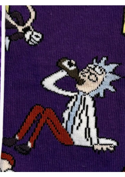 Unisex Renkli Eğlenceli Hediyelik Çorap