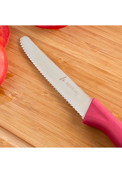 Primo Domates Bıçağı Bordo 10 cm fiyatları