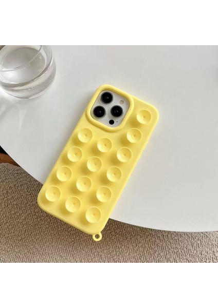 iPhone 16 Vantuzlu Tech Silikon Kılıf