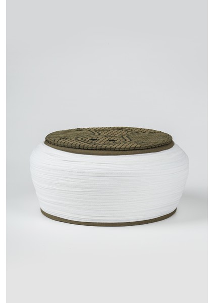 Namaz Sarığı - Beyaz Kumaş - Yeşil Takke - Düz Sarım - Nâli Şerif - 5 Metre fiyatları