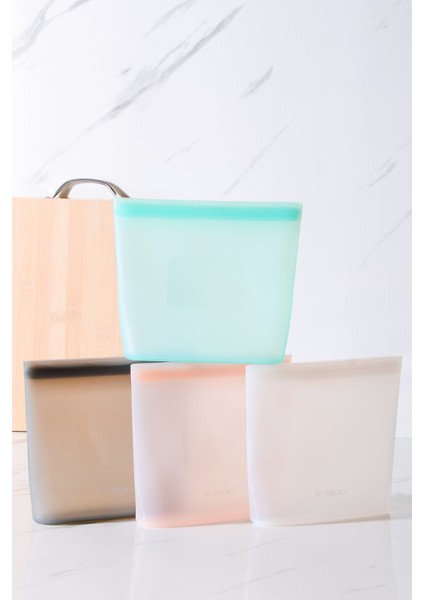 Mood Hava Sızdırmaz Kilitli Silikon Saklama Torbası 700 ml | Yeşil fırsatları
