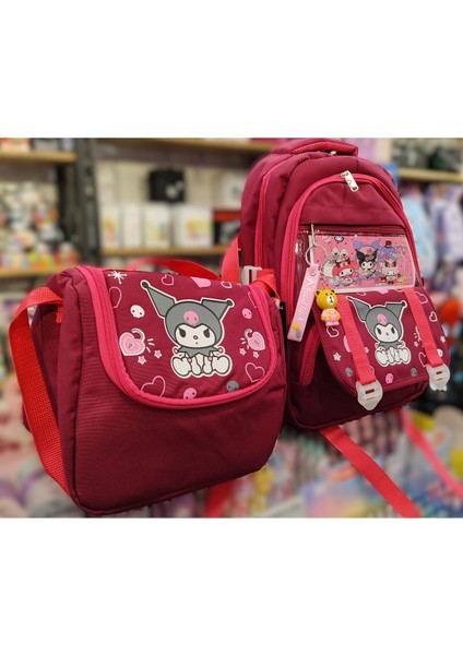 Kuromi Figürlü 4 Bölmeli Ilköğretim Sırt Çantası + Izoleli Beslenme Çantası fiyatları