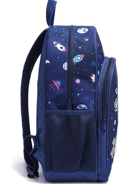 3'lü Çocuk Sırt Çantası Seti Uzay Astronot Figürlü (Sırt Çantası/beslenme Çnt./kalemlik) U554 fırsatları