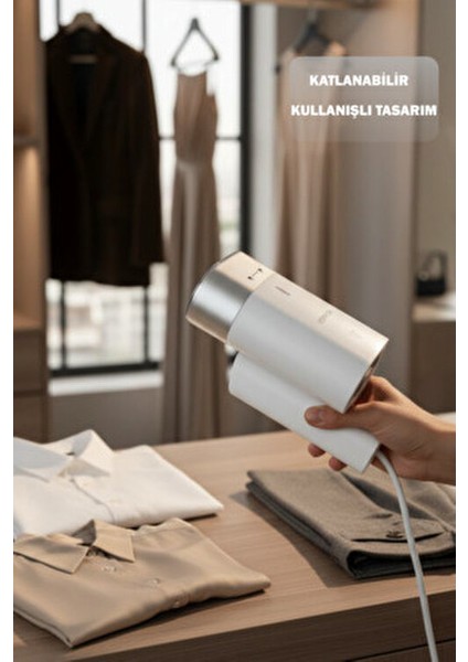 SL-006 1500W Portatif – Buharlı Pratik El Ütüsü- Katlanabilir Ütü