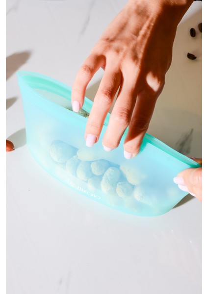 Mood Hava Sızdırmaz Kilitli Silikon Saklama Torbası 450 ml | Yeşil fırsatları