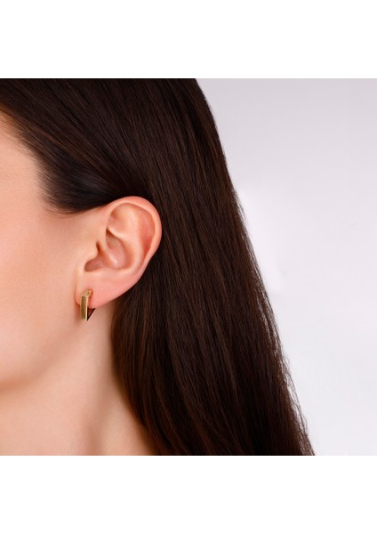 Altın Tasarım Küpe - 14K modelleri