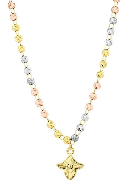 Altın Tasarım Kolye - 14K