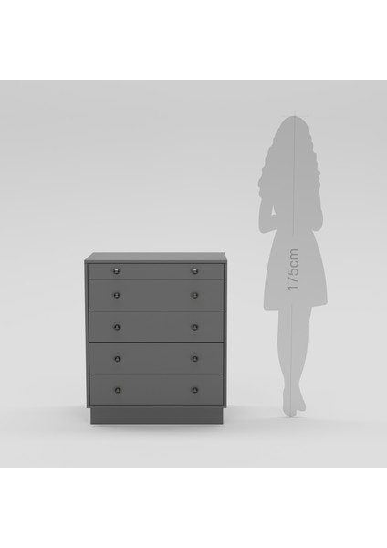 Şifonyer 95X80X43CM 17102501