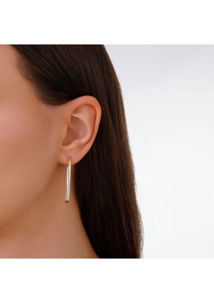 Altın Tasarım Küpe - 14K modelleri