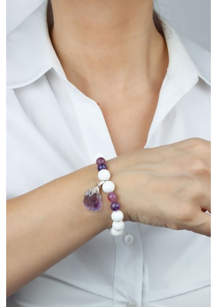 Ay Taşı ve Ametis Doğaltaş Bileklik fiyatları