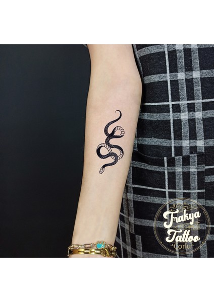 Geçici Dövme 1-2 Hafta Kalıcı Minimal Yılan Dövmesi fiyatları