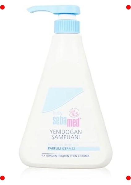 Ph 5.5 Bisabolollü Yenidoğan Bebek Şampuanı 500 ml
