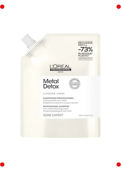 Metal Karşıtı Arındırıcı Şampuan - 500ML