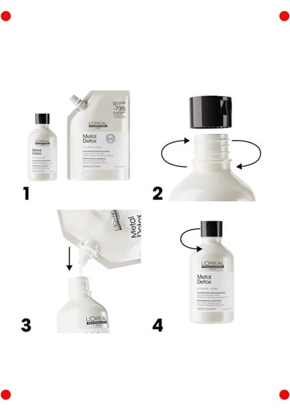 Metal Karşıtı Arındırıcı Şampuan - 500ML fırsatları