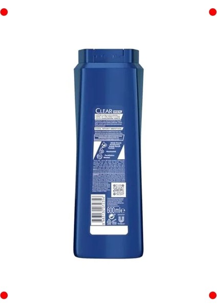 Erkek Mentollü Kepek Karşıtı Şampuan 600 ml modelleri