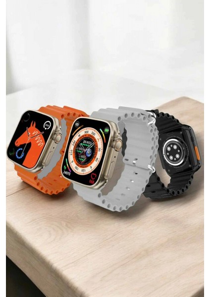 Kablosuz Şarjlı, Çağrı ve Müzik Kontrolü Sağlayan Akıllı Saat indirimleri