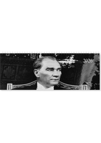 2026 Masa Takvimi Atatürk/2 33*13