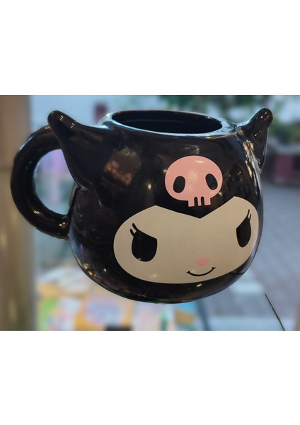 Kuromi Büyük Boy Kupa Bardak Porselen Siyah AD72226